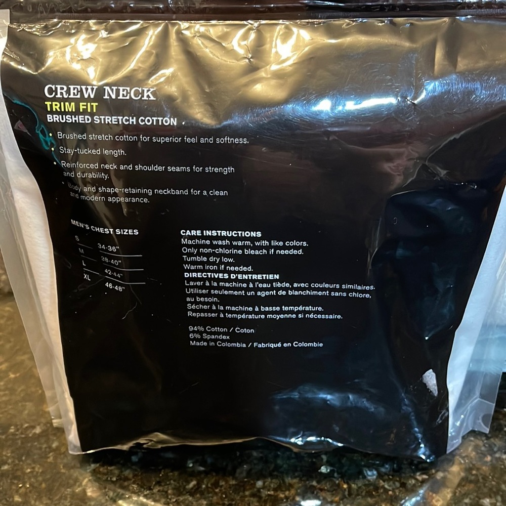 Crewneck Trim Fit 3 Pack T Shirts